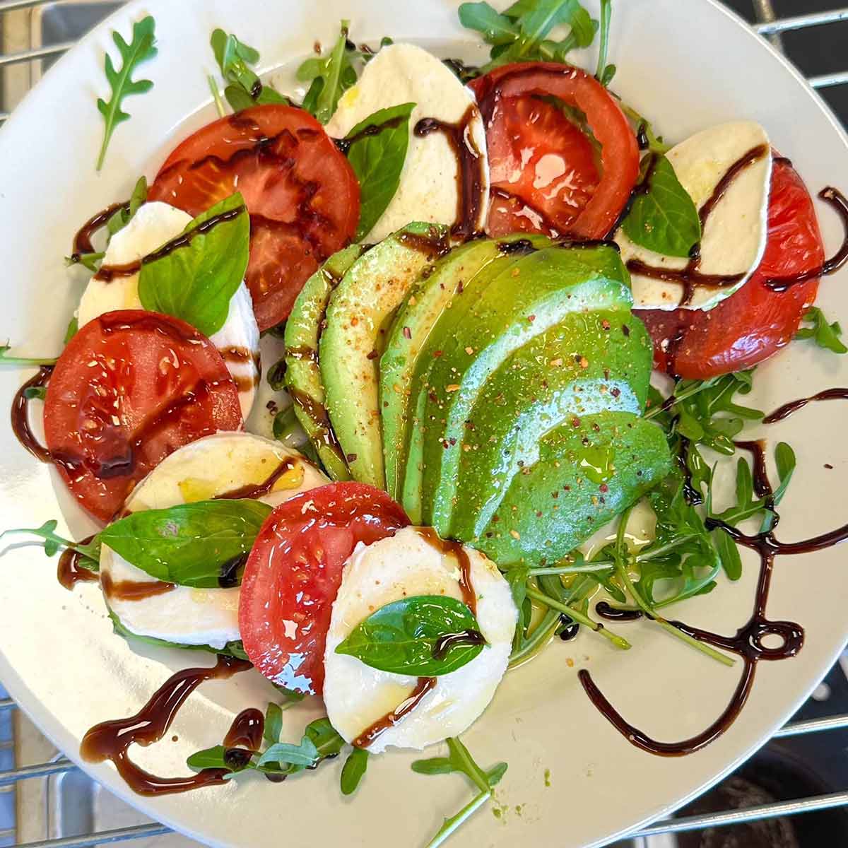 Caprese Avocado Salad